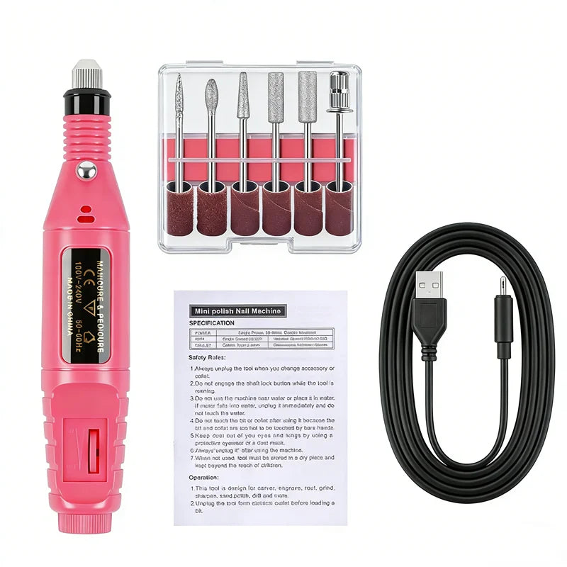 Professional Electric Nail Drill Kit