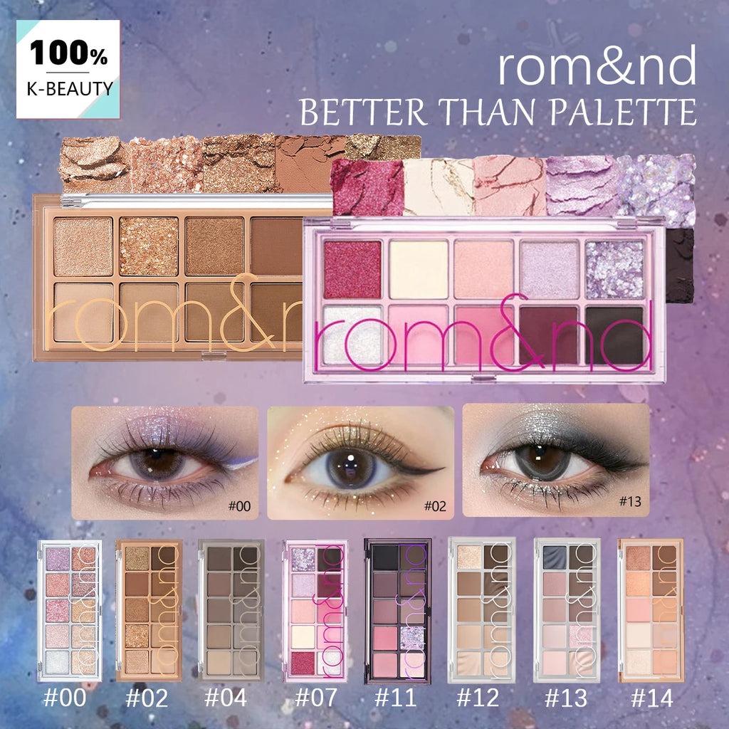 rom&nd Better Than Palette – K-Beauty