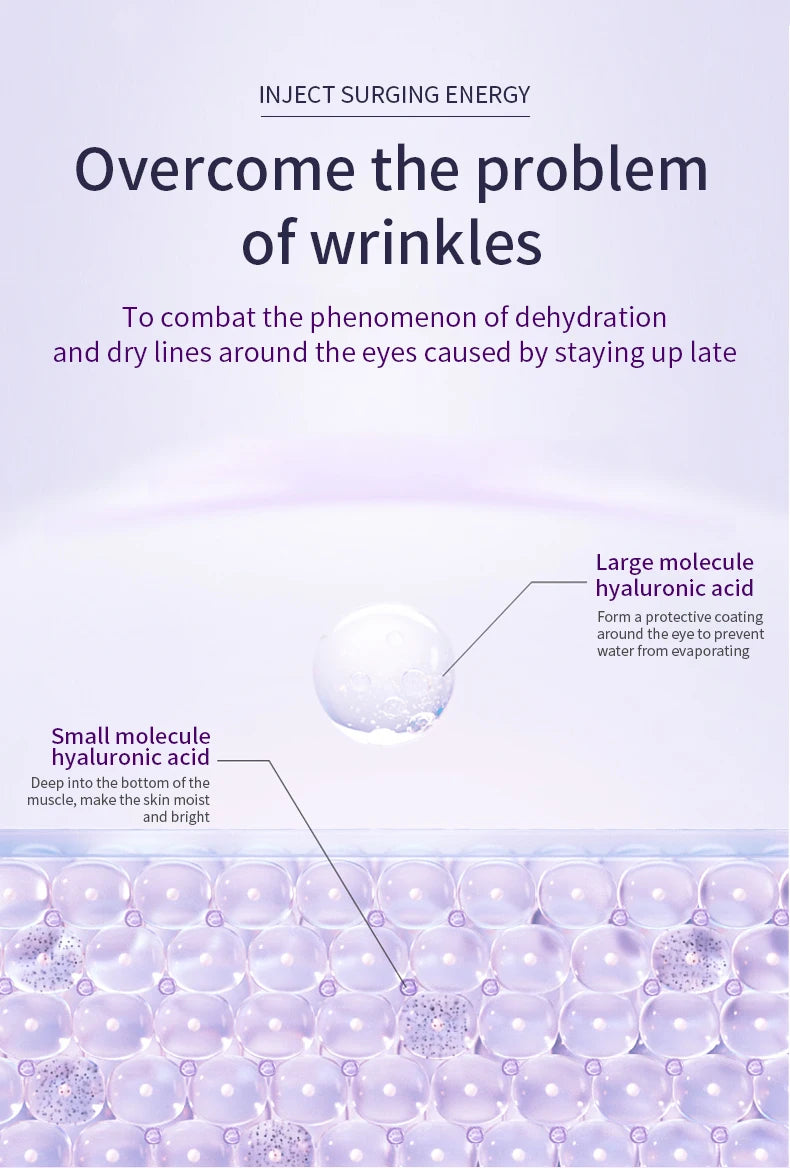 O'CHEAL Anti Wrinkle Anti Aging Hyaluronic Acid Eye Skin Care