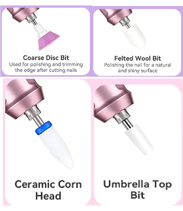 Professional Electric Nail Drill Kit
