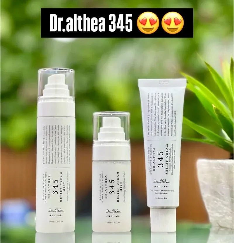 Original Dr.Althea cream, spray, jelly mist