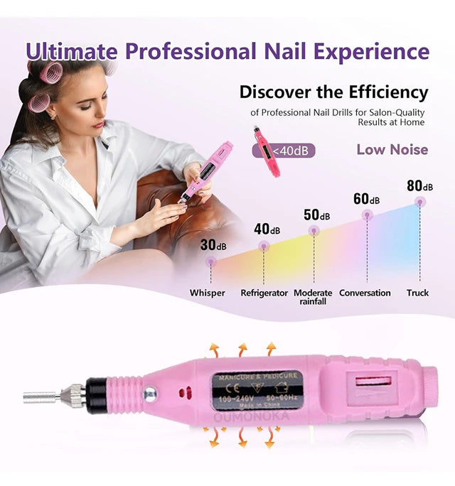 Professional Electric Nail Drill Kit