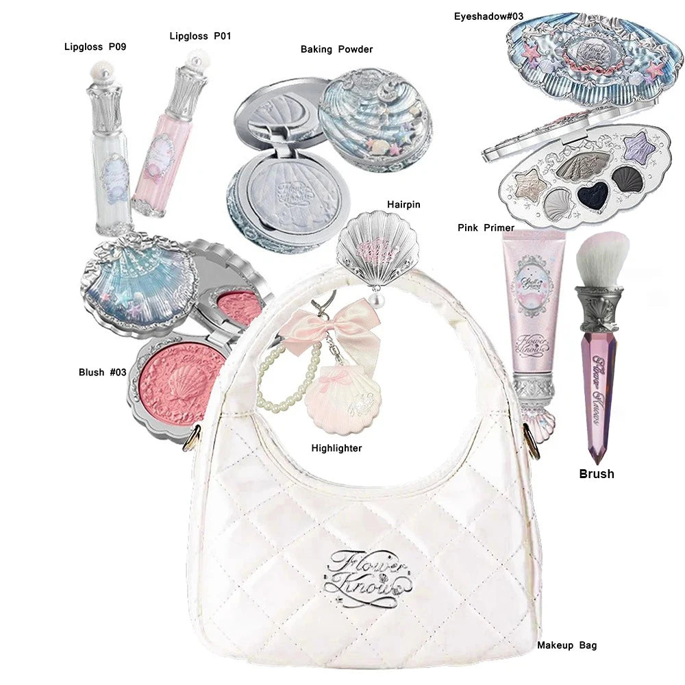 Flower Knows Shell Bunny Makeup Kit