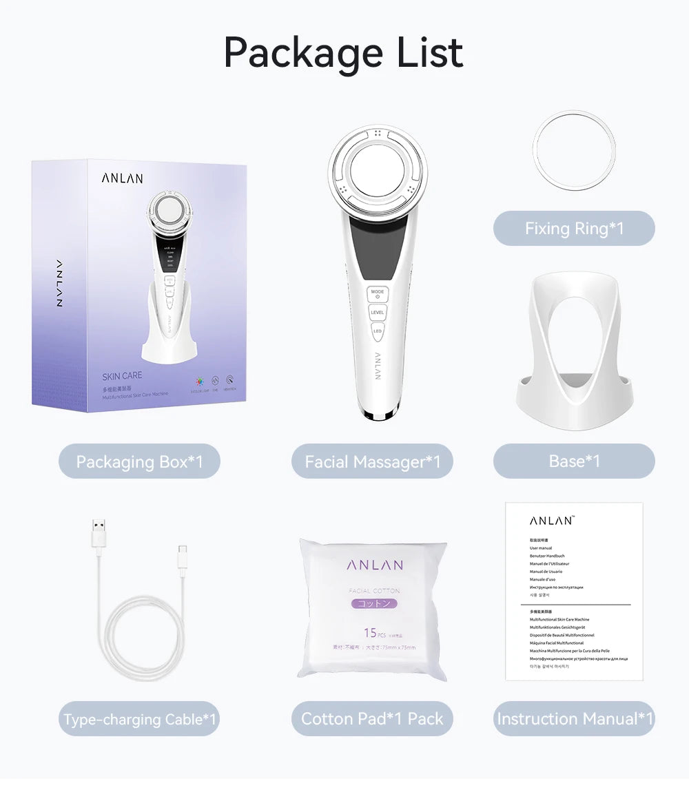 ANLAN Microcurrent Face Lifting Massager