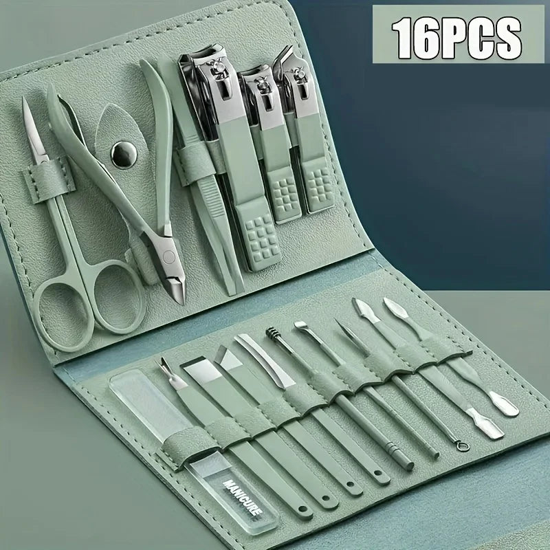 Nail Clippers & Cuticle Nipper Set
