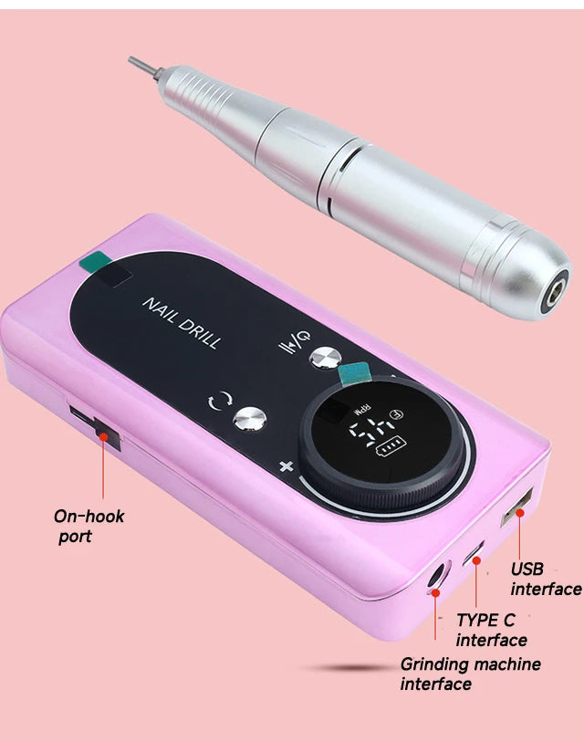 Professional Electric Nail Drill Kit