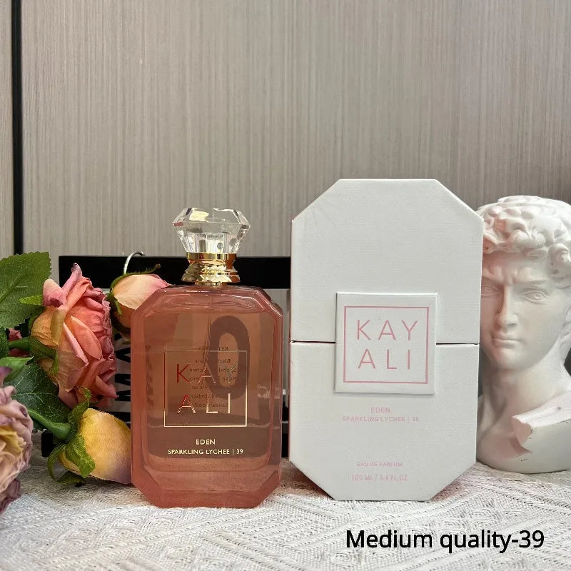 KAYALI 28 Unisex Perfume 100ml Long Lasting Fresh Mild Elegant Floral Fruity Natural Fragrance Five Scents Eden Sparkling Lychee