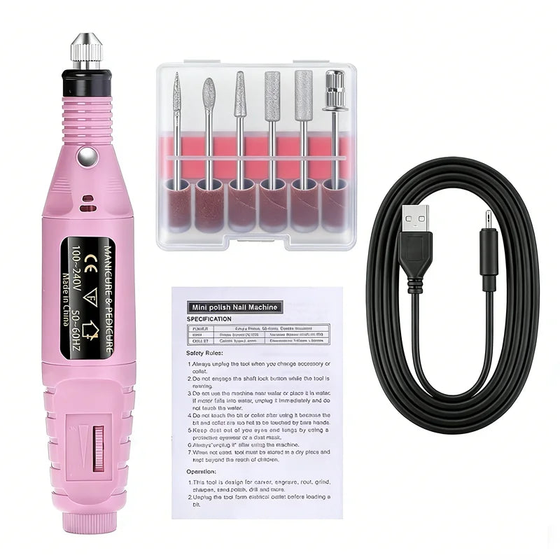 Professional Electric Nail Drill Kit