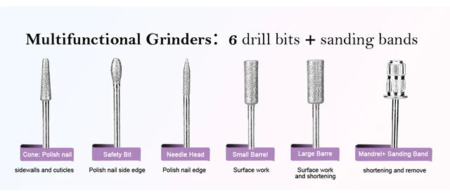 Professional Electric Nail Drill Kit