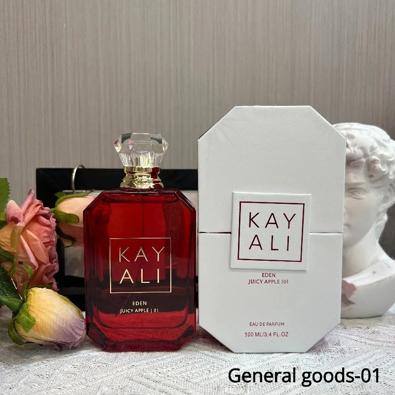 KAYALI 28 Unisex Perfume 100ml Long Lasting Fresh Mild Elegant Floral Fruity Natural Fragrance Five Scents Eden Sparkling Lychee