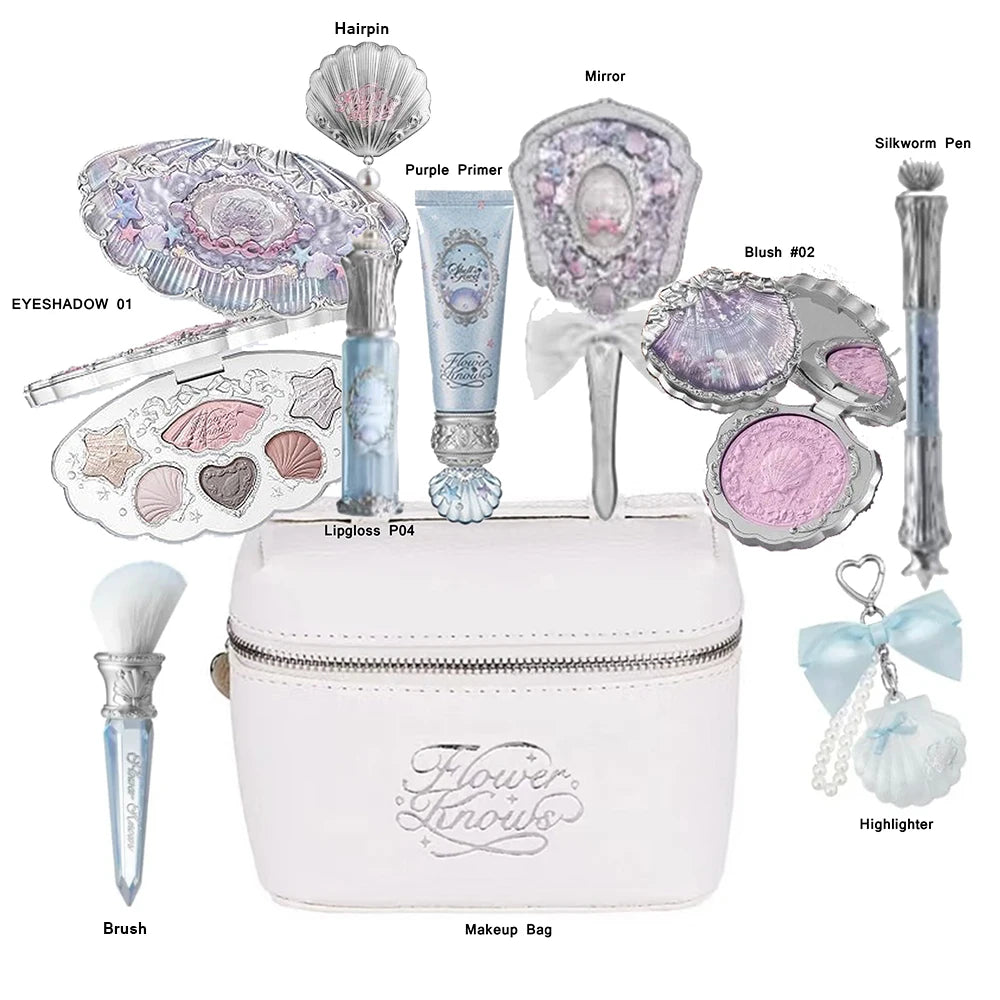 Flower Knows Shell Bunny Makeup Kit