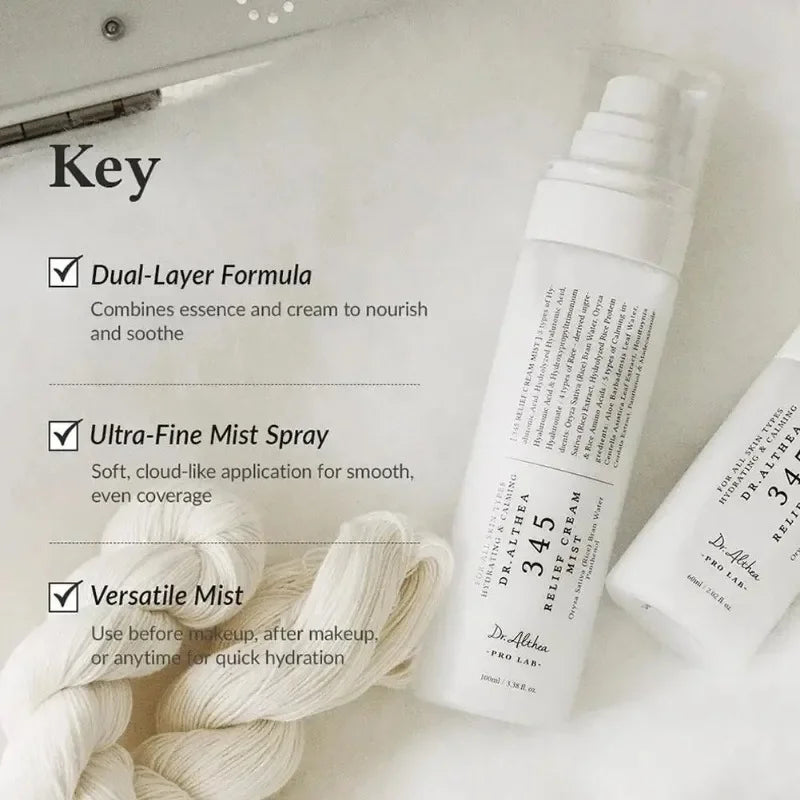 Original Dr.Althea cream, spray, jelly mist