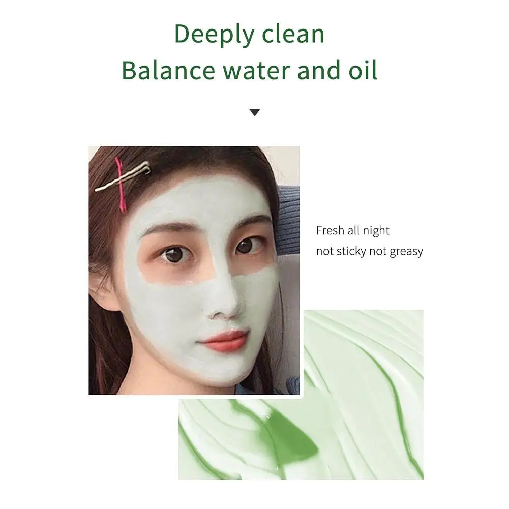 Green Tea Mask Face Clean Facial Korean Skin Care