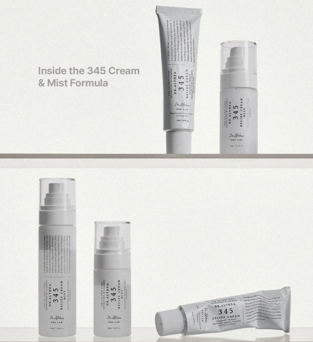 Original Dr.Althea cream, spray, jelly mist
