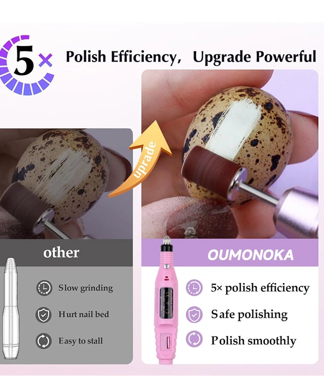 Professional Electric Nail Drill Kit