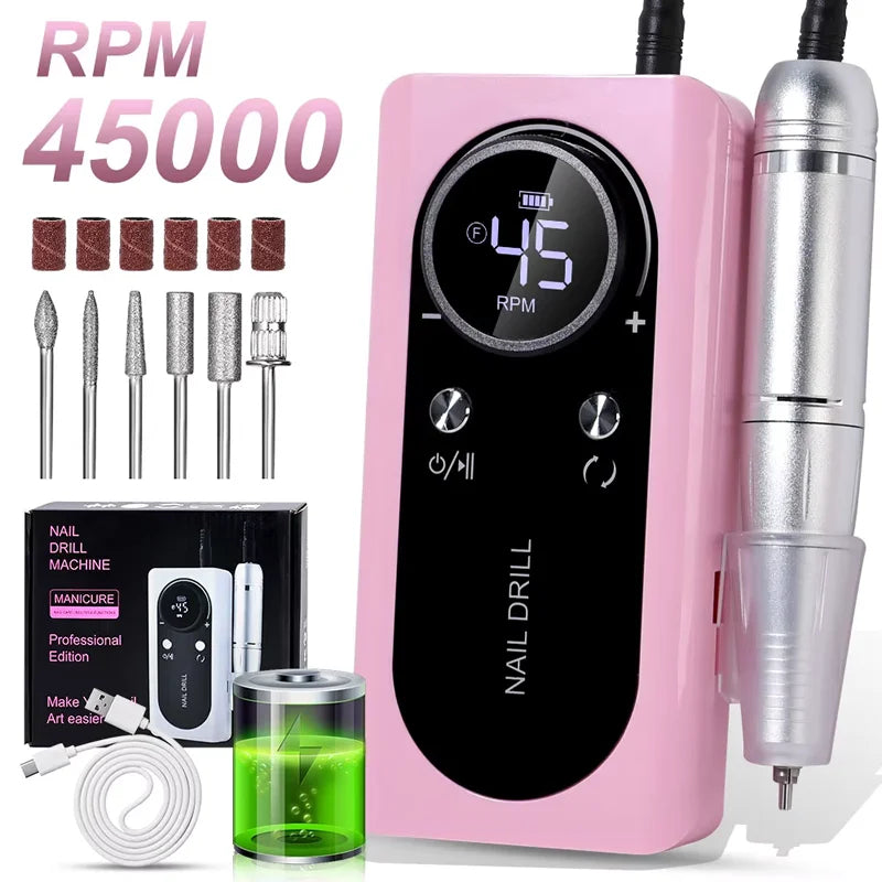 Professional Electric Nail Drill Kit