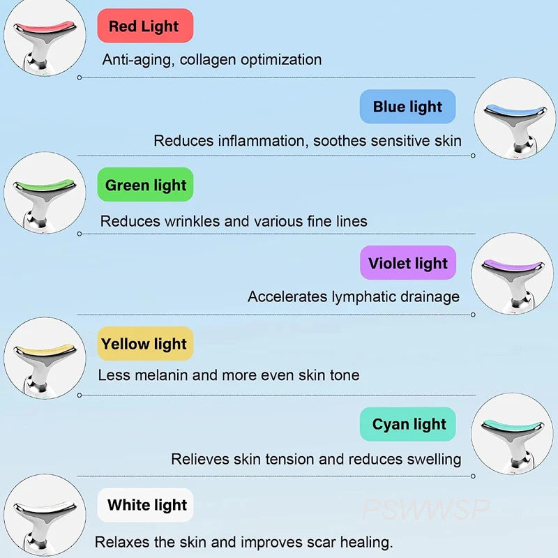 Photon Therapy Neck & Face Lifting Device